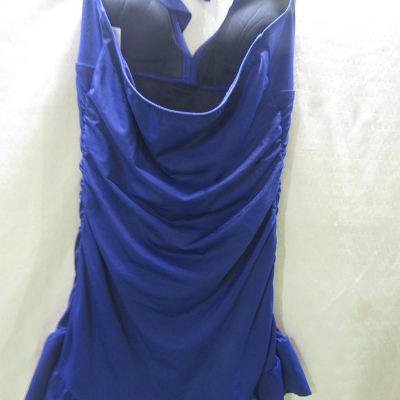 blue 1 pc bathing suit size 10 - Picture 5 of 5